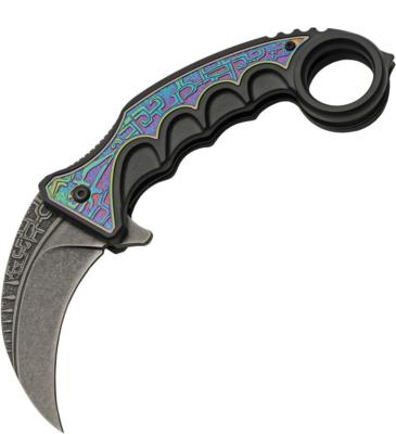 GOT1 - Couteau Karambit Gothic Linerlock Spectrum