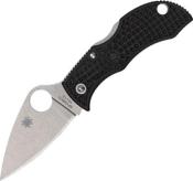 MBKLFP - Couteau SPYDERCO Manbug Black Lightweight Leaf