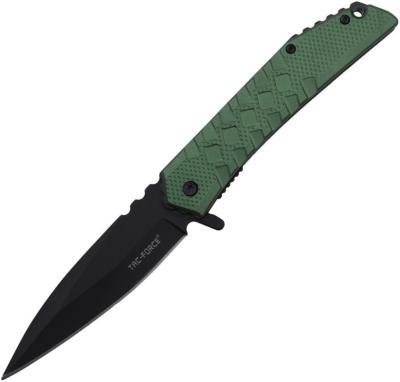TF1050GN - Couteau TAC FORCE Linerlock A/O Green