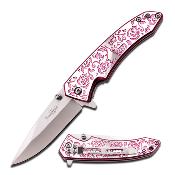 FFA003PK - Couteau FEMME FATALE Spring Assisted Knife