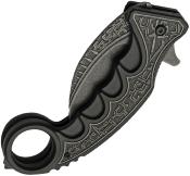 GOT2 - Couteau Karambit Gothic Linerlock Black 