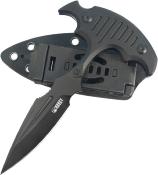 KUB242C - Push Dagger KUBEY Medusa Blackwash Black