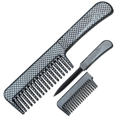 COMBK2 - Peigne Couteau Comb Knife Blanc Noir