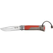 OP001714 - Couteau Multi-Fonctions OPINEL N8 VRI Outdoor Terre/Rouge