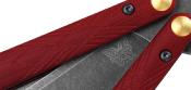 BEN99BK-1 - Couteau Papillon BENCHMADE Necron Ruby Red 