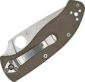 C122GBNM4PS - Couteau SPYDERCO Tenacious G10 M4 Marron