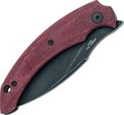 FX.538MP - Couteau FOX Honos Micarta Bordeaux