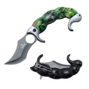 SCORPD3 - Couteau SNAKE EYE TACTICAL Scorpion Gris A/O 