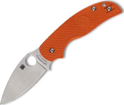 C123BORP - Couteau SPYDERCO Sage 5 FRN Lightweight CPM REX 121 Orange