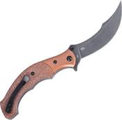 CR7465 - Couteau CRKT Ritual Compact Assited Marron