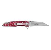 FFA2001RD - Couteau FEMME FATALE A/O Skull Red