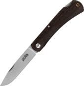 MAS166MM - Couteau MASERIN Saloon Micarta Marron 