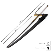 EOPMS1 - Epée ONE PIECE Mihawk Sword