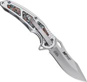 MTA2010RD - Couteau MTECH USA Spring Assisted Knife Red 