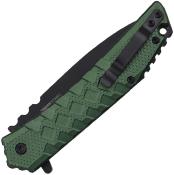 TF1050GN - Couteau TAC FORCE Linerlock A/O Green