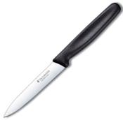 5.0703 - Couteau Office VICTORINOX 10 cm Noir Lame Lisse 