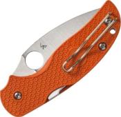 C123BORP - Couteau SPYDERCO Sage 5 FRN Lightweight CPM REX 121 Orange