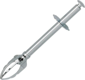 P4120 - Pince  sucre 3 Griffes Unie Chrome