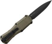 BEN3375GY-1 - Couteau Automatique BENCHMADE Mini Claymore Ranger Green