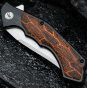 GH5132 - Couteau GIL HIBBEN Whirlwind Hellfyre Linerlock