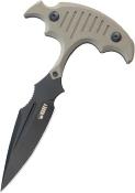 KUB242E - Push Dagger KUBEY Medusa Blackwash Tan