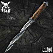 UC3341 - Poignard UNITED CUTLERY M48 Battle Scarred Series Desert Tan Cyclone