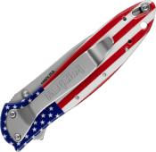 KS1660USA - Couteau KERSHAW Leek USA Flag