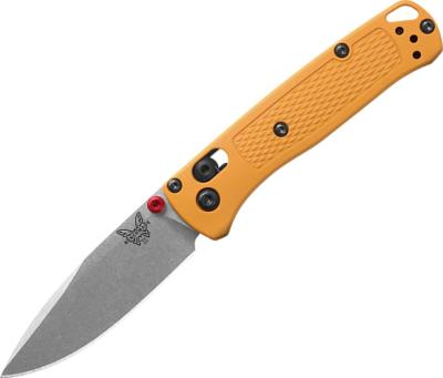 BEN533-08 - Couteau BENCHMADE Mini Bugout Daybreak Yellow Grivory