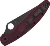 C07BGBKP4 - Couteau SPYDERCO Police 4 Micro-Melt PD#1 Sprint Run 2024