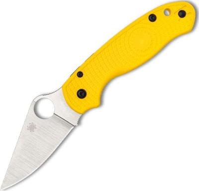 C223PYL - Couteau SPYDERCO Para 3 Lightweight Salt CPM Magnacut Yellow