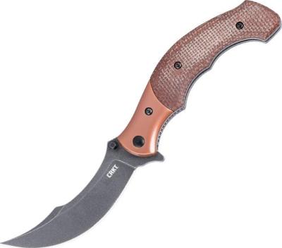 CR7465 - Couteau CRKT Ritual Compact Assited Marron