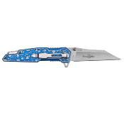 FFA2001BL - Couteau FEMME FATALE A/O Skull Blue 