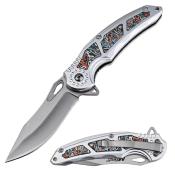 MTA2010RD - Couteau MTECH USA Spring Assisted Knife Red 