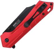 TF1047RD - Couteau TAC FORCE Linerlock A/O Rouge