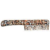 COMBK6 - Peigne Couteau Comb Knife Leopard	